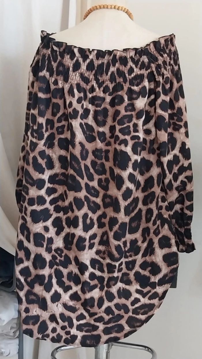 Tunique boohème leopard - photo numéro 3