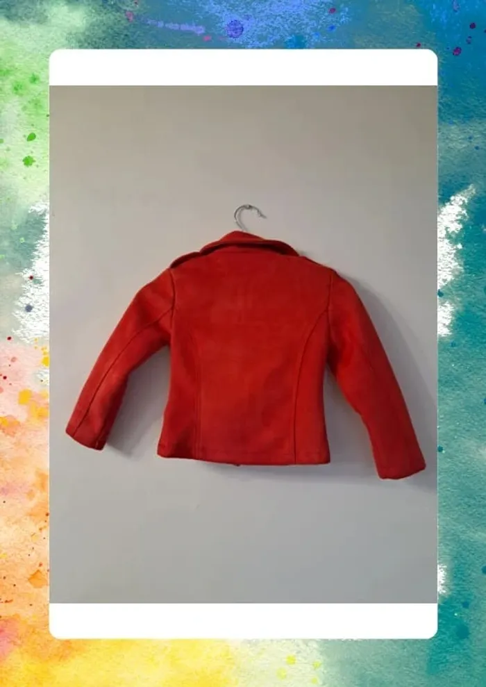 Jolie veste habillé en daim 6 ans - photo numéro 4