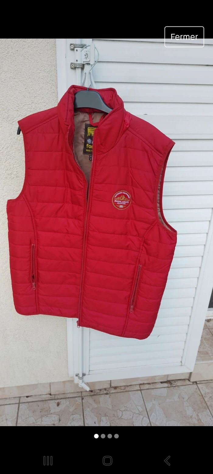 Veste sans manche homme