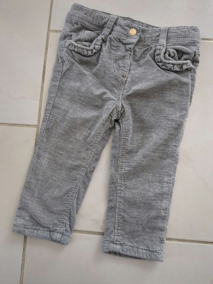 Ensemble jeans Tape à l'oeil et tee shirt kitchoun 12 mois - photo numéro 3