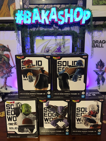 Dragon ball - Solid Edge works 17-21 Commando Ginyu Set complet