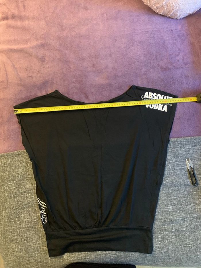 Tee-shirt publicitaire noir taille unique - photo numéro 9