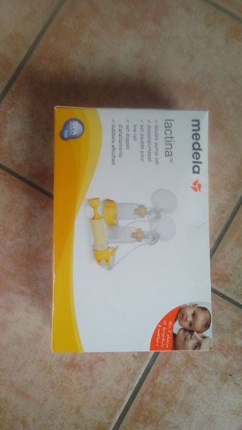 medela lactina set double pour tire-lait