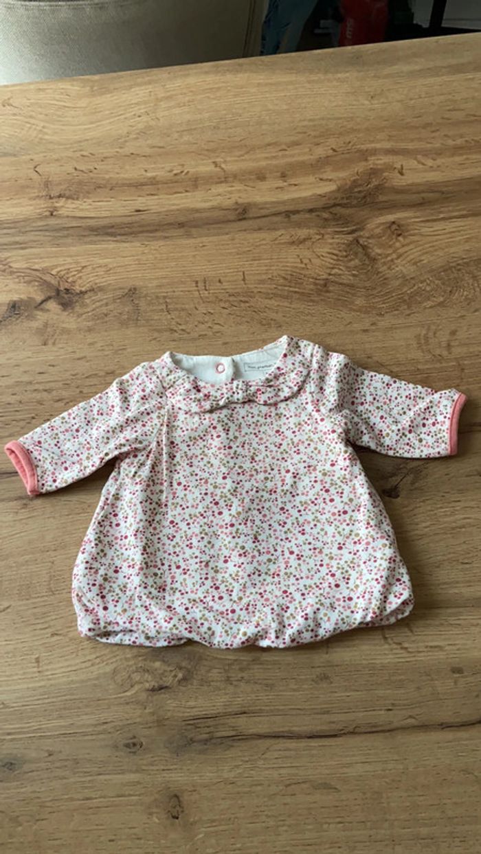 Blouse fleurie