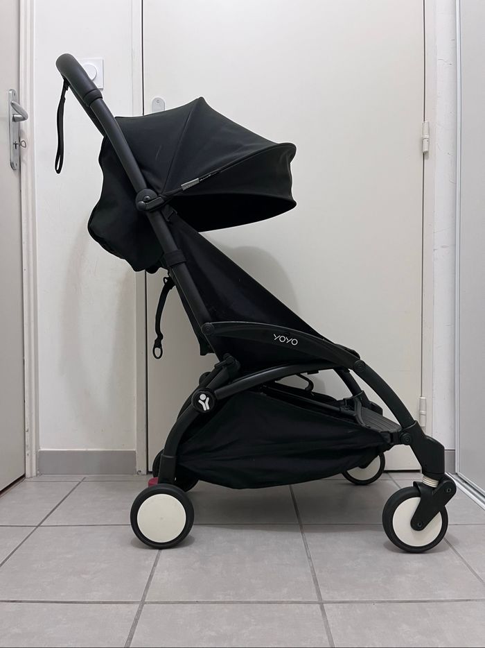 Poussette YOYO 2 avec packs 0+ et 6+ noir - photo numéro 3