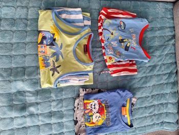 Lot 3 pyjamas 
Garçon 6 ans