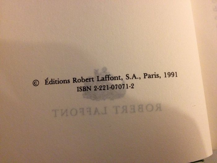 Livre le soir du vent fou Michel Jeury éditions Robert Laffont - photo numéro 5