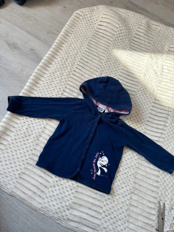 Gilet fille Titi en coton 12 mois - photo numéro 4