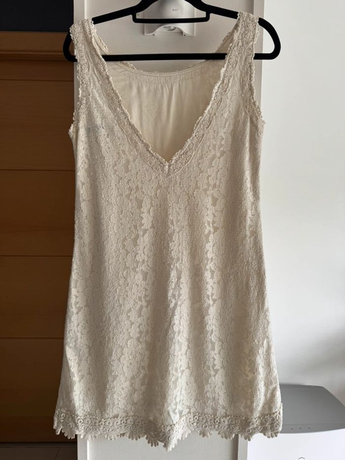 Robe Zara Guipure T M - photo numéro 2
