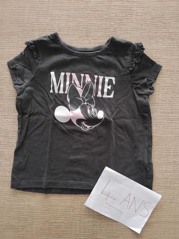 Tee shirt Minnie 4 ans