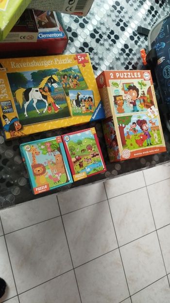 Lot Puzzles enfant