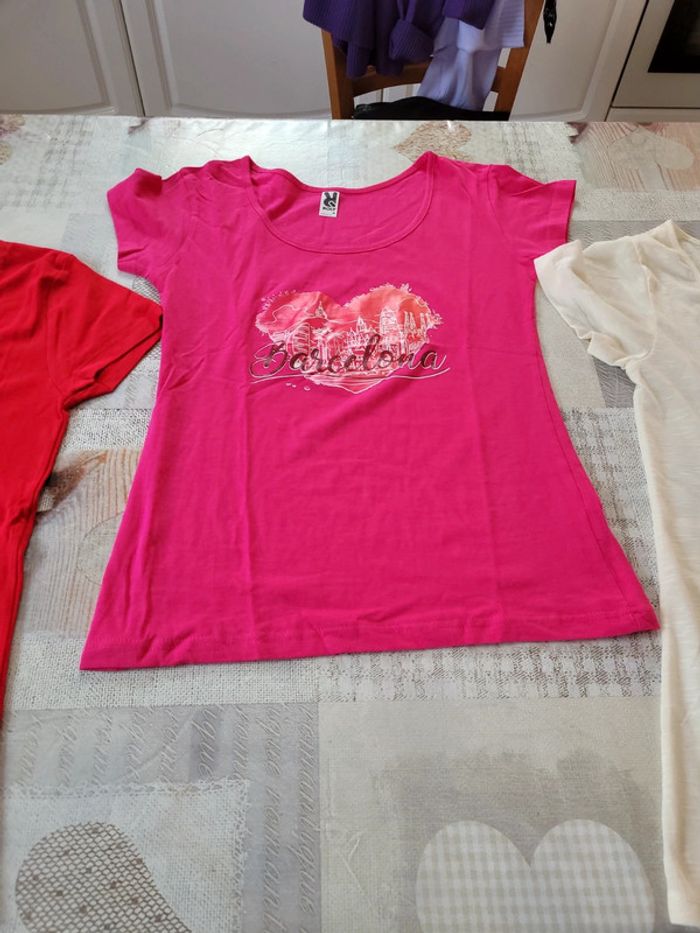 Lot 3 tee shirt M - photo numéro 3