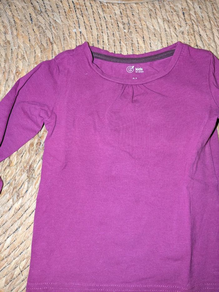 T shirt manche longue 2 ans - photo numéro 2