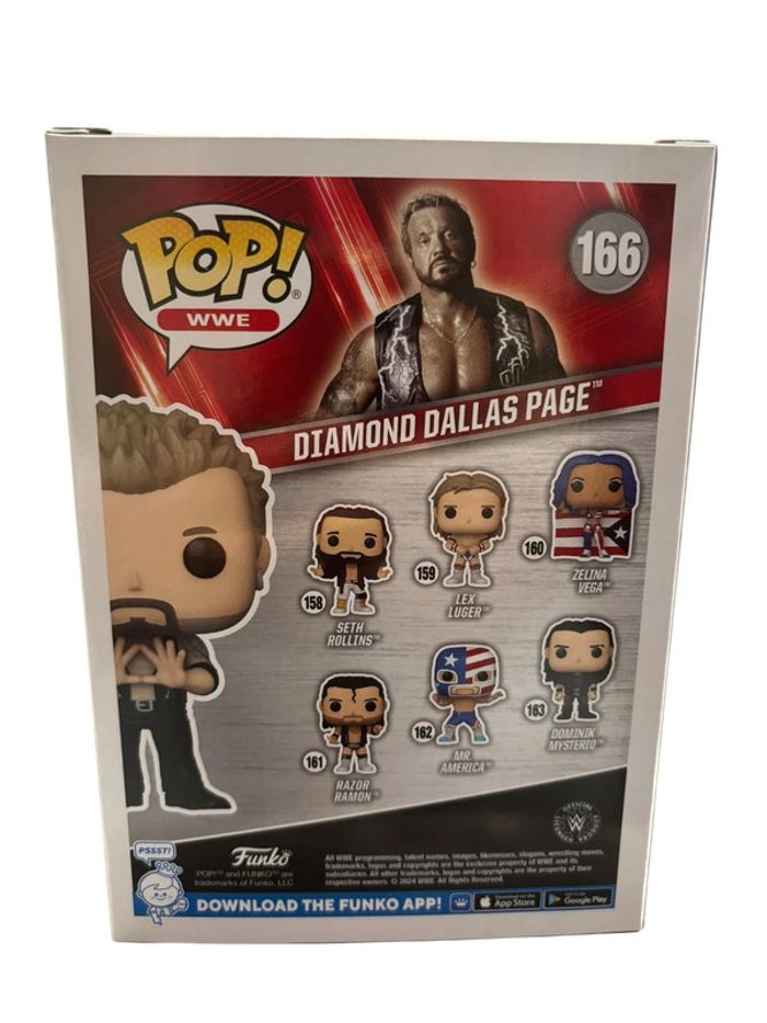 Figurine Funko Pop WWE Diamond Dallas Page numéro 166 neuf - photo numéro 2