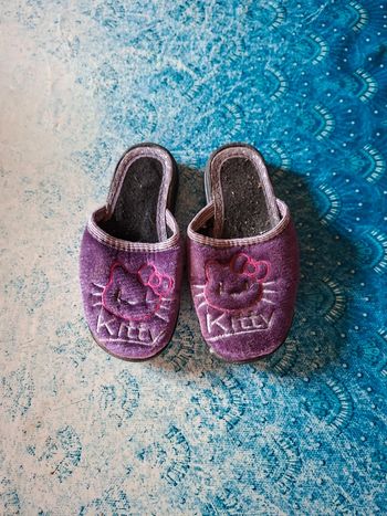Chausson sandale mule sabot kitty 24