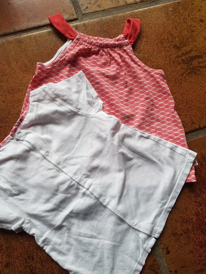 Tee shirts été fille obaibi 2ans neufs - photo numéro 4