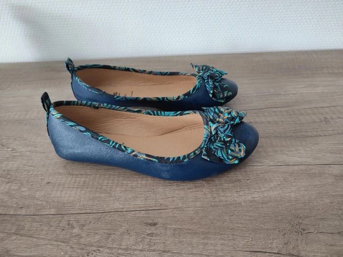 Ballerines bleu marine pointure 34 Gémo - photo numéro 3