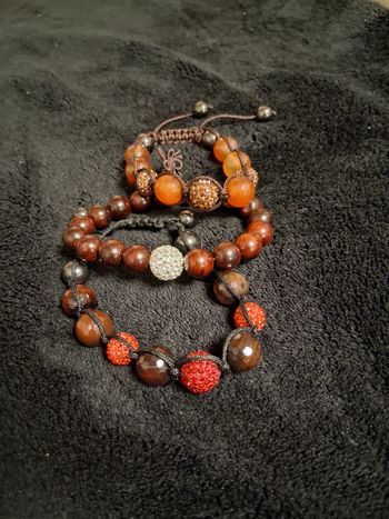 Lot de 3 bracelets fantaisie 