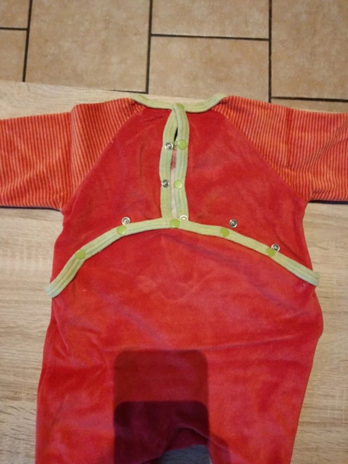 Lot 2 pyjamas couleur mixte taille 6 mois - photo numéro 5