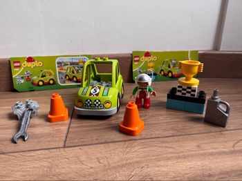 Lego Duplo Ville - 10589 - Jeu De Construction - La Voiture De Rallye