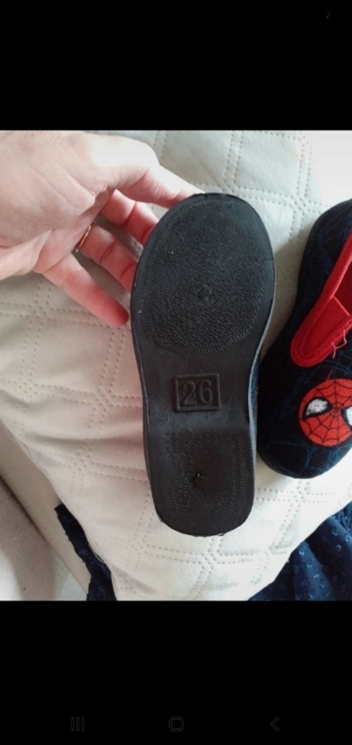 Pantouffles garçon spiderman p.26 - photo numéro 4