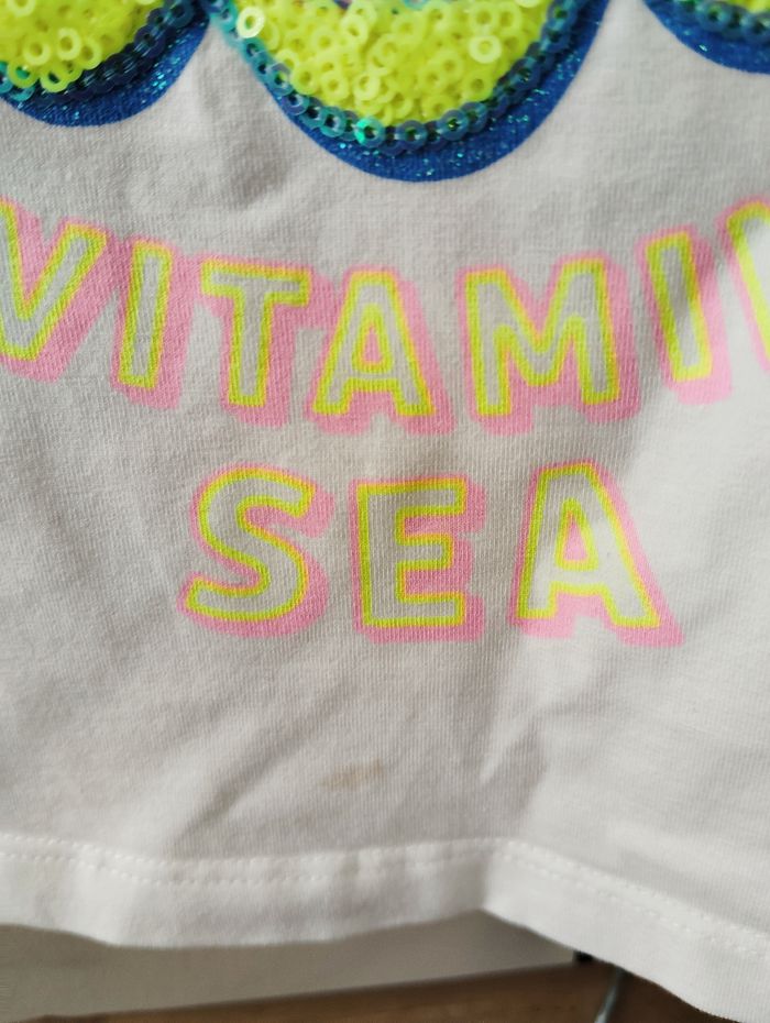 Tee shirt top 8 ans billieblush mode été - photo numéro 4