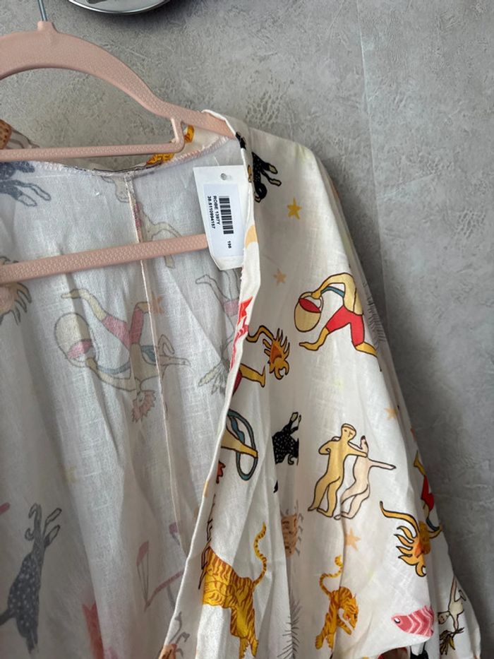 Robe courte cache cœur à motif t 38 - photo numéro 12
