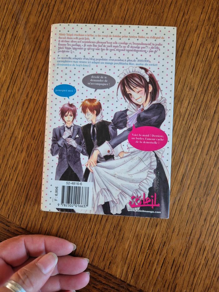 manga ma copine est fan de yaoi tome 1 - photo numéro 2