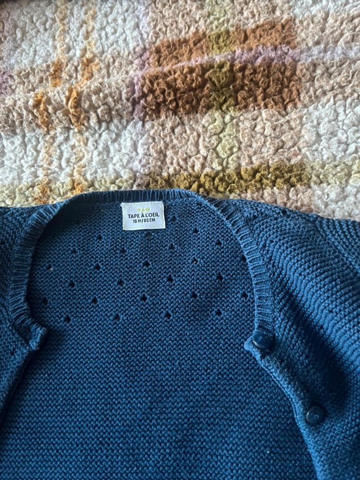 Gilet bleu - photo numéro 3