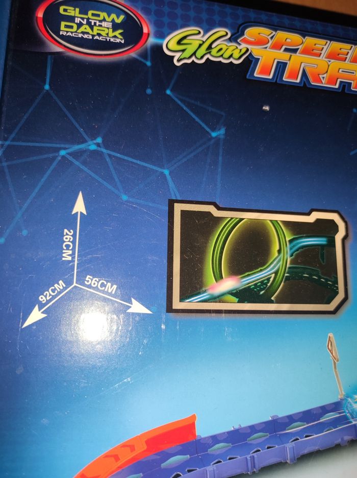 Circuit phosphorescent, voiture électrique inclus rechargeable par usb - photo numéro 8