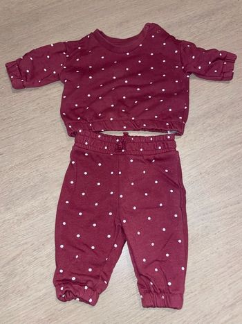 Ensemble bébé fille 0-3mois 