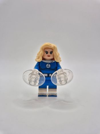 Figurine type lego Invisible Woman les 4 Fantastiques Marvel