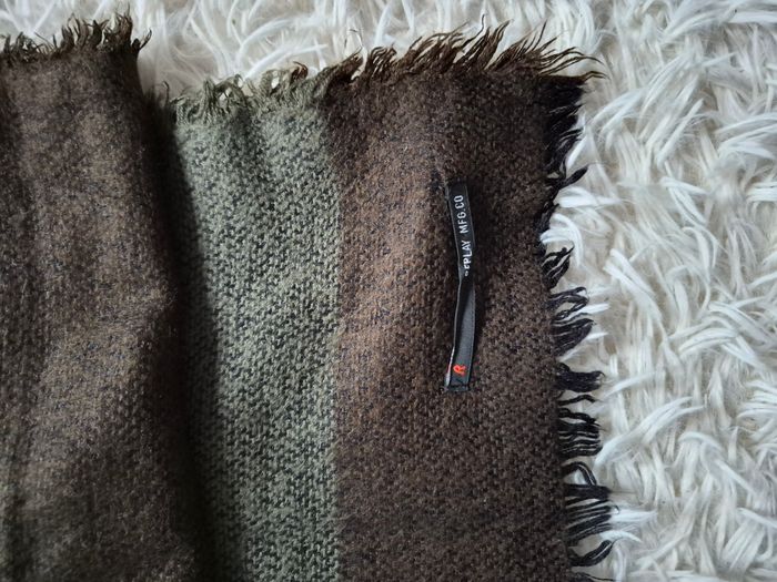 Echarpe Replay kaki/noire - Neuve - photo numéro 4