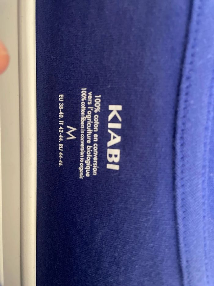 T-shirt bleu roi - photo numéro 3