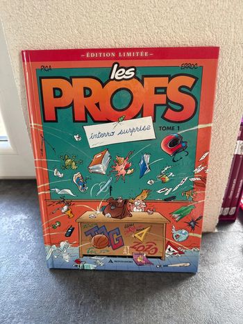 Livre bande dessiné les profs tome 1