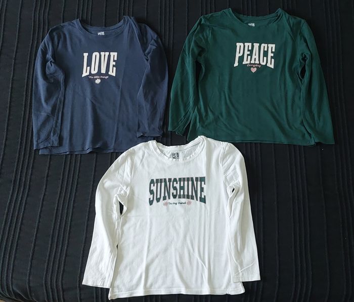 3 tee-shirts manches longues - photo numéro 3