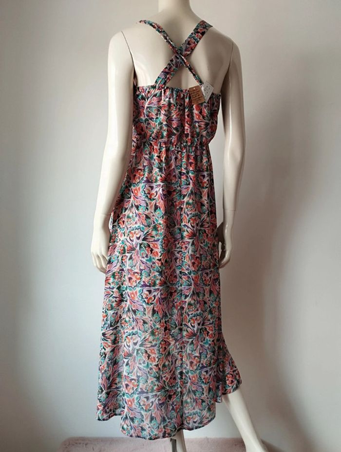 Robe dos croisé, fendue Promod taille 36 - photo numéro 5