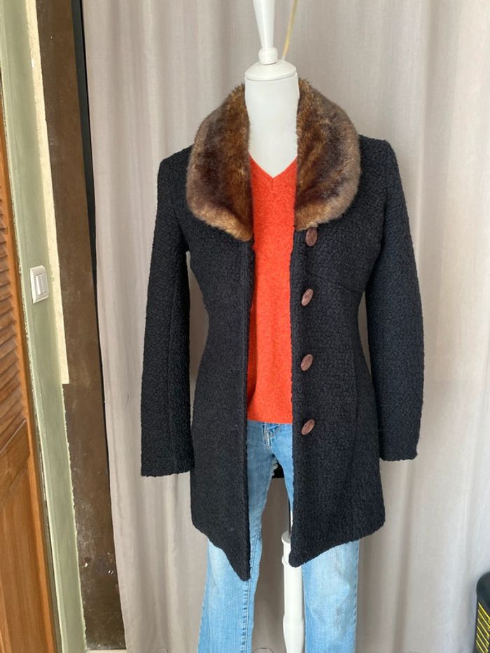 Beau manteau mi long School Rag T1 - photo numéro 8