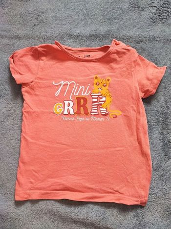 Tee shirt 24 mois tigre