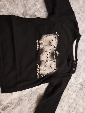 T-shirt manches longues 18 mois