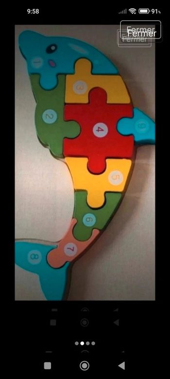 Puzzle bois Montessori