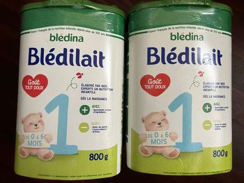 Lait Blédilait 1er Âge