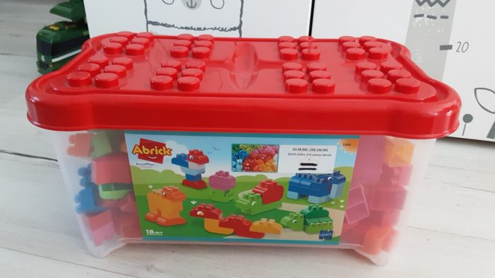Jouets grosse boîte de 275 briques Abrick jeu de construction - photo numéro 3