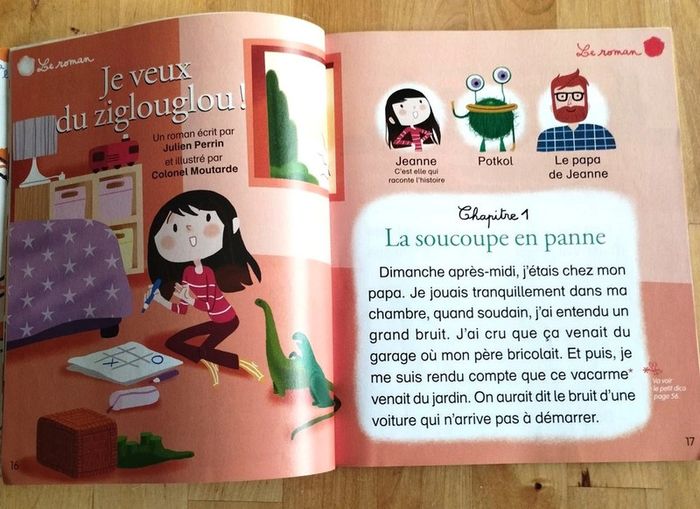 Magazine Mes premiers J'aime lire - Je veux du Ziglouglou - photo numéro 4