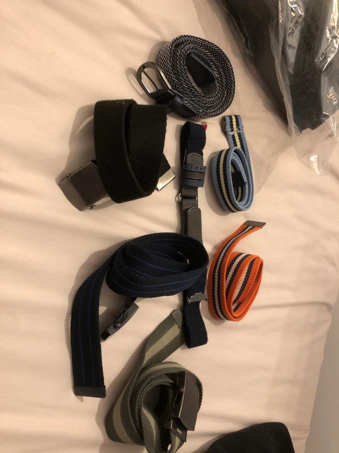 Gros lot de ceinture enfant - photo numéro 1