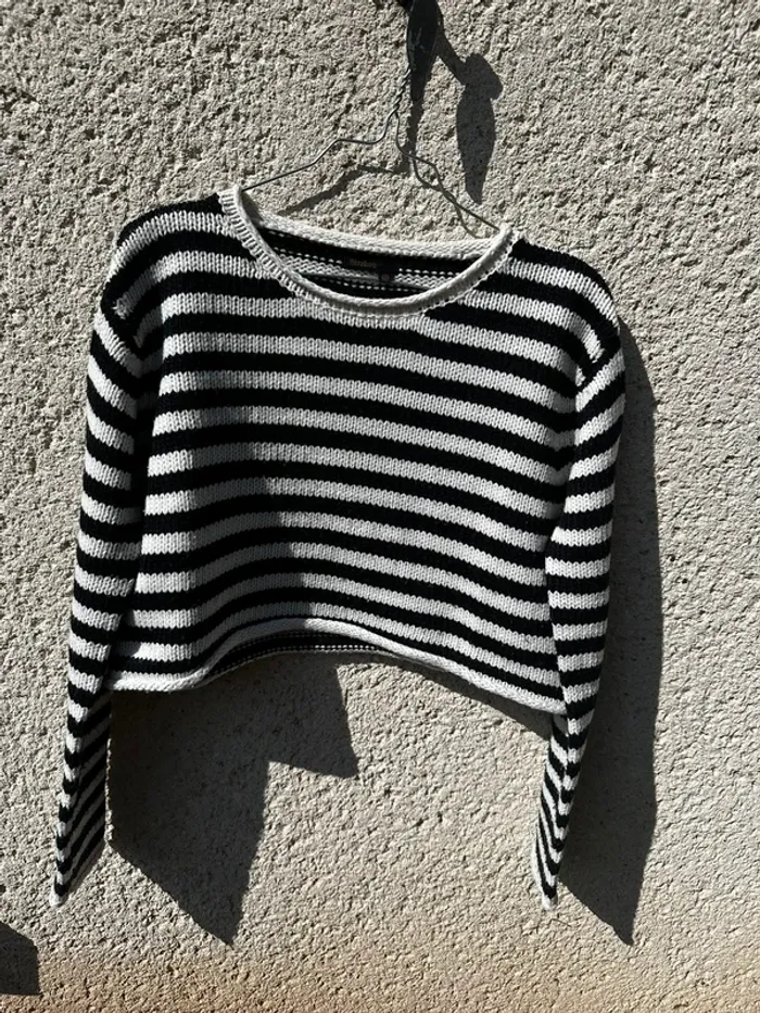 Pull à rayure