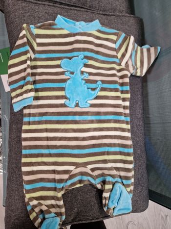 Lot pyjamas velours 6 mois