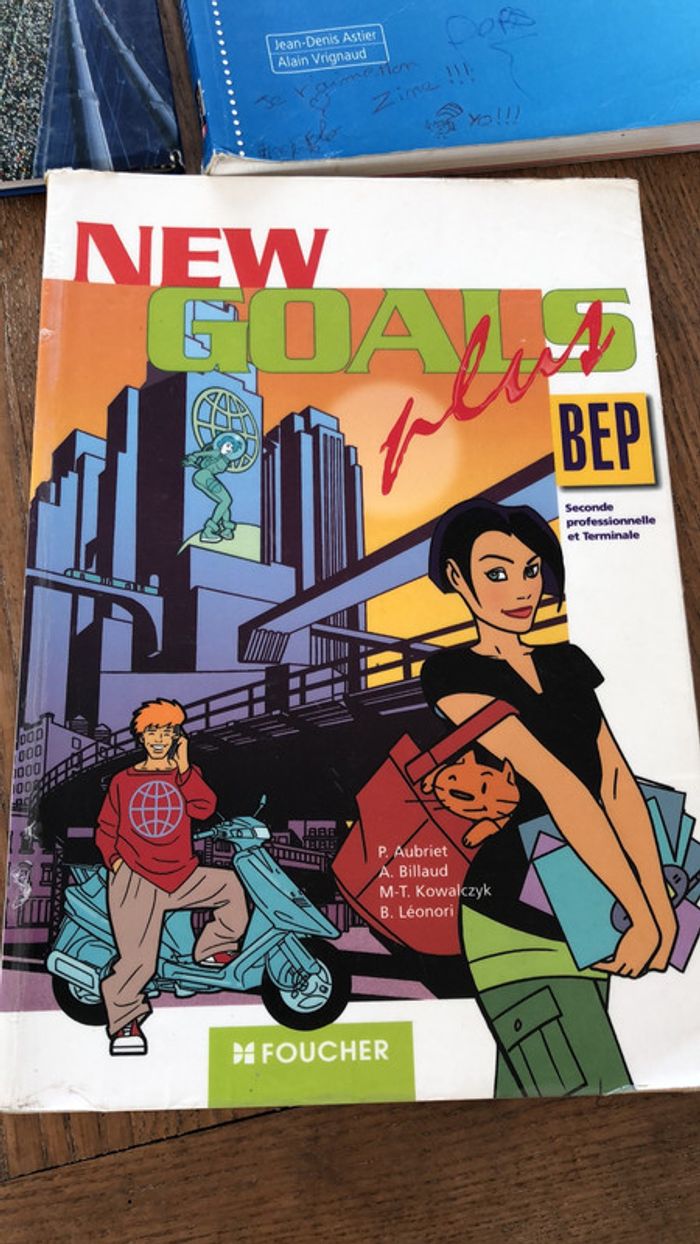 Livre scolaire anglais BEP