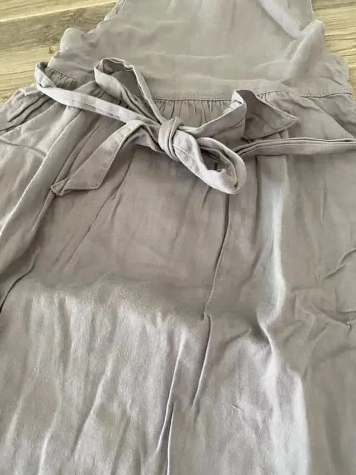 jolie robe verbaudet marron taupe 4 ans 102cm - photo numéro 2