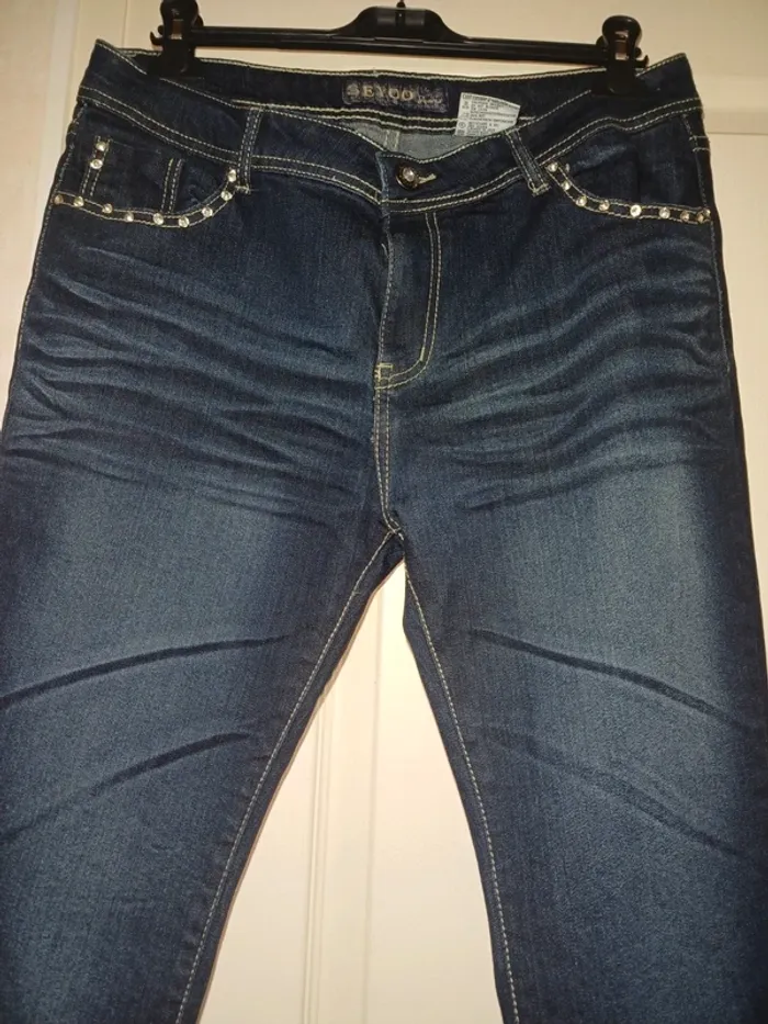 Jeans évasés Vintage Seyoo - photo numéro 3